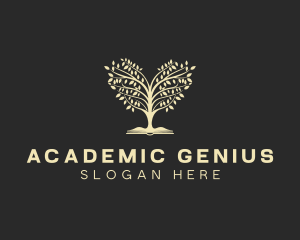 Bookstore Academic Book logo design