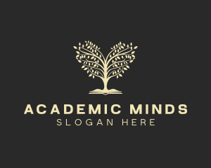 Bookstore Academic Book logo design