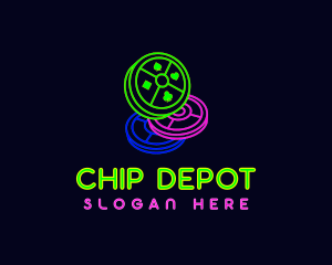 Casino Gambling Chip logo