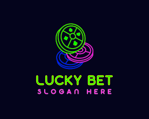 Casino Gambling Chip logo design