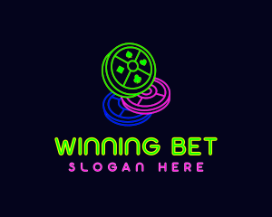 Casino Gambling Chip logo design