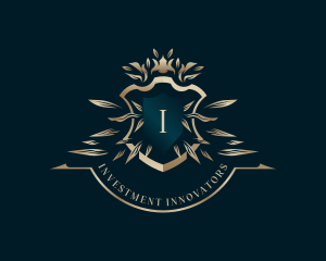Leaf Ornament Wealth logo