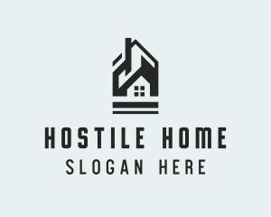 Home Residence Property logo design