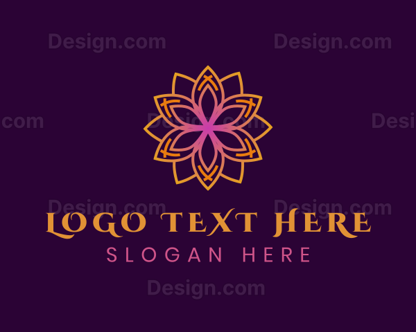 Creative Mandala Flower Logo