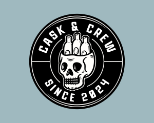Skull Beer Pub logo