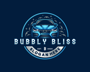 Automobile Bubble Detailing logo design