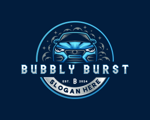 Automobile Bubble Detailing logo design