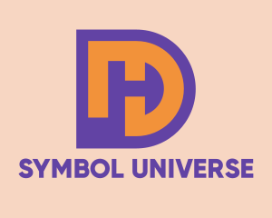 Purple DH Symbol   logo
