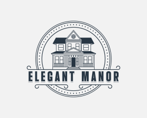 Manor Mansion Property logo design