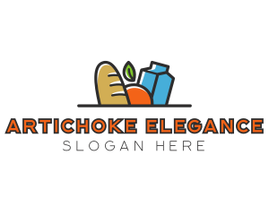 Food Snack Groceries logo design