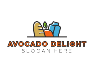 Food Snack Groceries logo design