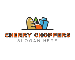 Food Snack Groceries logo design