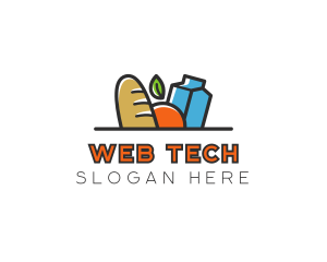 Food Snack Groceries logo design