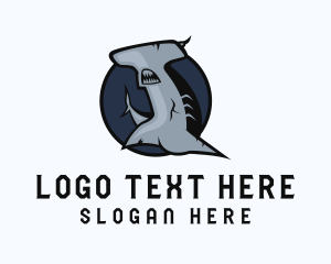 Hammerhead Shark Animal logo