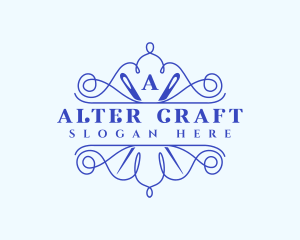 Craft Needle Stitch logo design