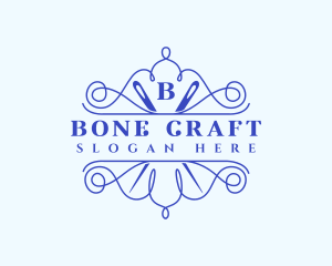 Craft Needle Stitch logo design