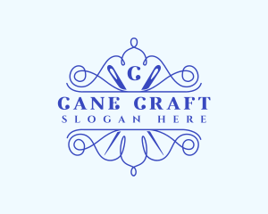 Craft Needle Stitch logo design