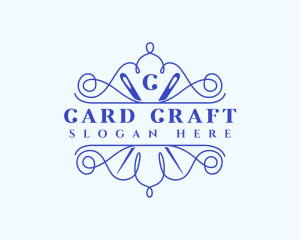 Craft Needle Stitch logo design