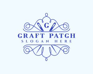 Craft Needle Stitch logo design