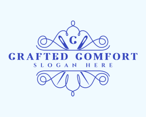 Craft Needle Stitch logo design