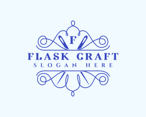 Craft Needle Stitch logo design