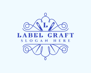 Craft Needle Stitch logo design