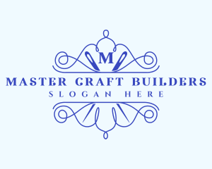 Craft Needle Stitch logo design