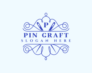 Craft Needle Stitch logo design