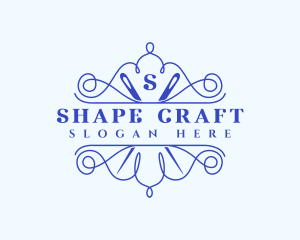 Craft Needle Stitch logo design