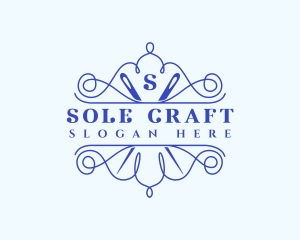 Craft Needle Stitch logo design