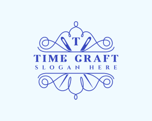 Craft Needle Stitch logo design