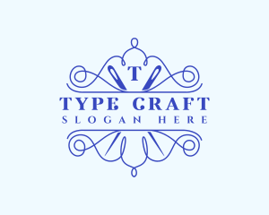 Craft Needle Stitch logo design