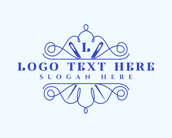 Weaving logo example 1