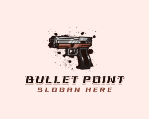 Firearm Pistol Gun logo