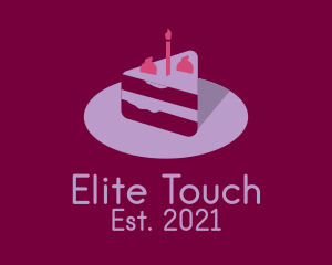 Birthday Cake Slice  logo