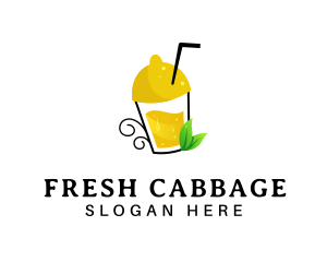 Fresh Lemon Juice logo design