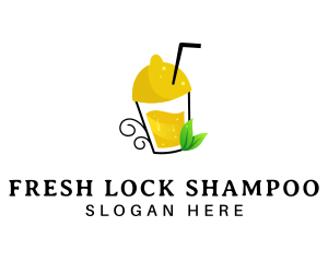 Fresh Lemon Juice logo design