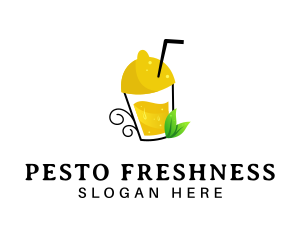 Fresh Lemon Juice logo design