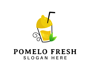 Fresh Lemon Juice logo design