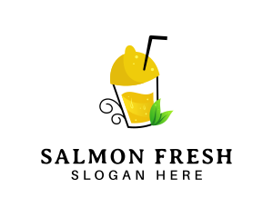 Fresh Lemon Juice logo design