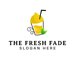 Fresh Lemon Juice logo design