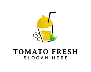 Fresh Lemon Juice logo design