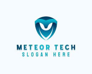 Tech Shield Developer logo design