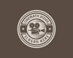 Camera Film Cinema logo design