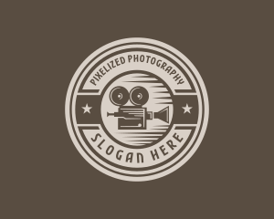 Camera Film Cinema logo design