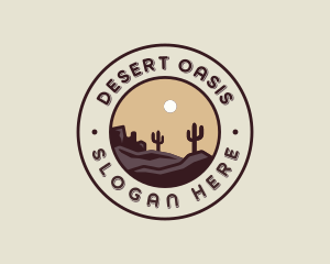 Outdoor Adventure Desert logo design