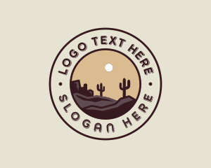Adventure - Outdoor Adventure Desert logo design