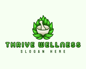 Mortar Pestle Herbal logo