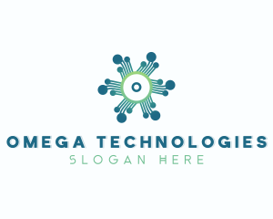 AI Digital Technology logo design