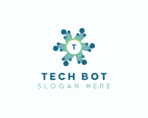 AI Digital Technology logo design